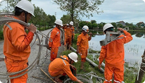 Cấp điện cho các thôn, bản lõm sóng, chưa có điện trên địa bàn khu vực xã...